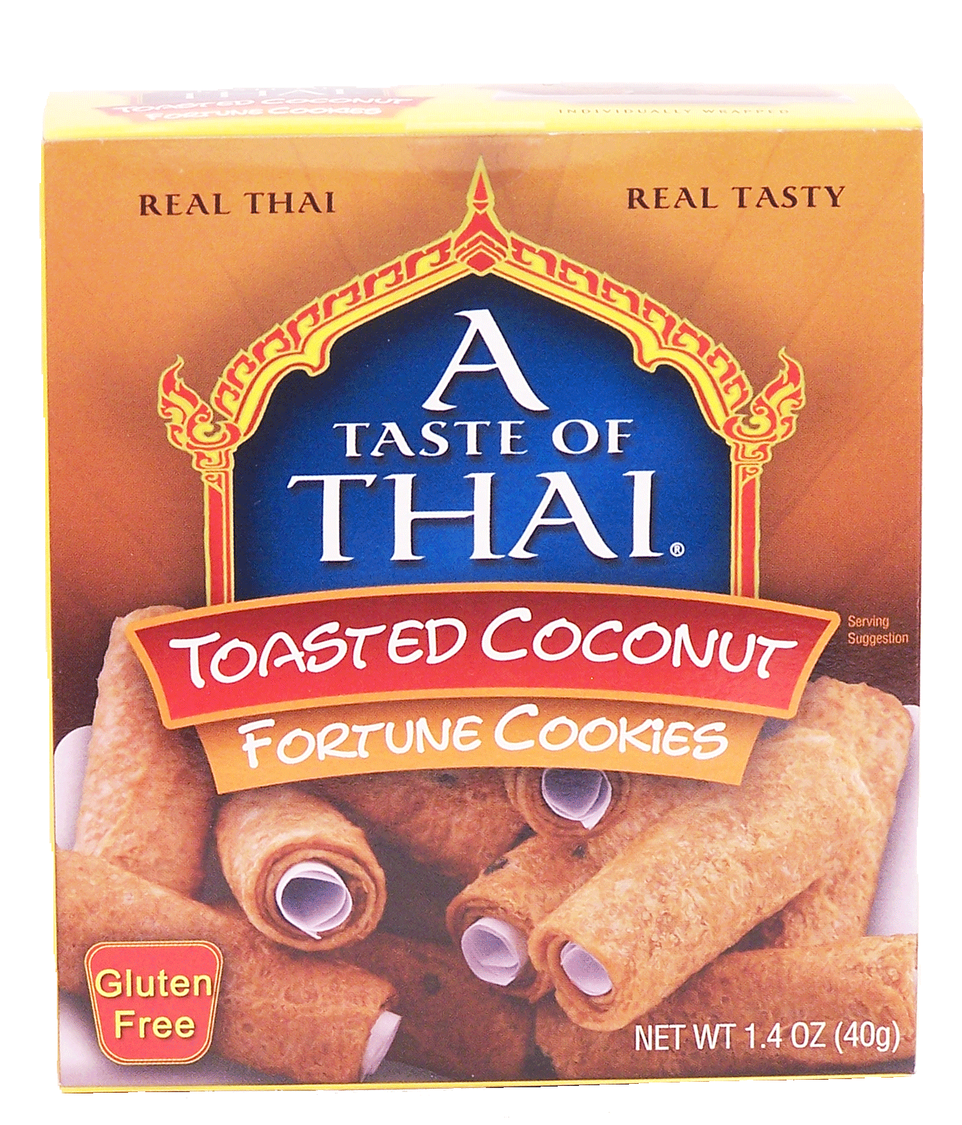 A Taste Of Thai  toasted coconut fortune cookies, gluten free Full-Size Picture